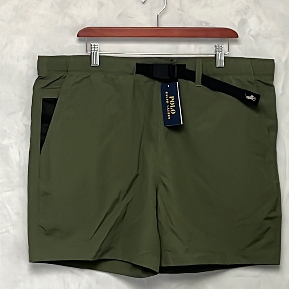 NWT POLO RALPH LAUREN Green LIGHTWEIGHT HIKING SHORT, Size xxl - Picture 2 of 12